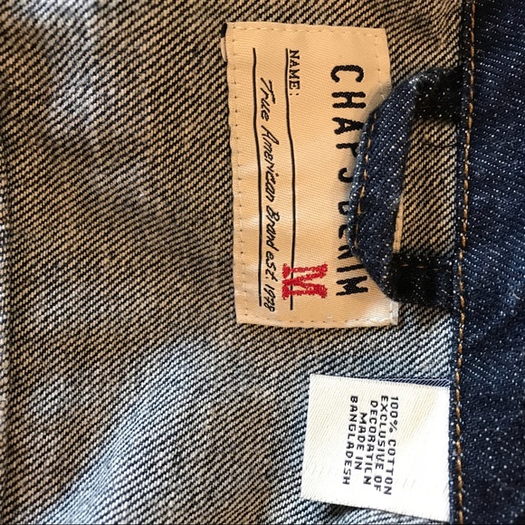 Men’s Denim Jean Jacket Size Medium - Picture 3 of 3